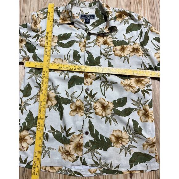 Mens La Cabana Multicolor Aloha Hawaiian Island Rayon SS Casual Shirt sz M - Picture 6 of 6